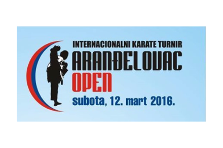 Karate turnir Aranđelovac open 2016